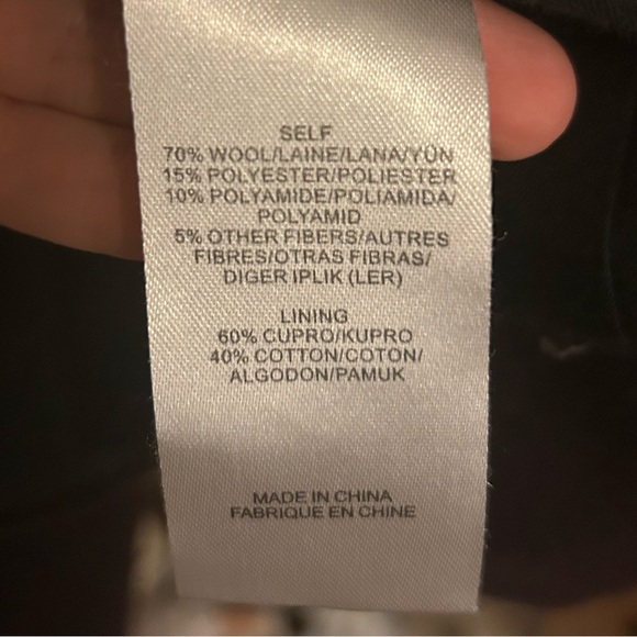 Tibi Peacoat Hendrick Jacket in Plum Wool Blend - Picture 7 of 7